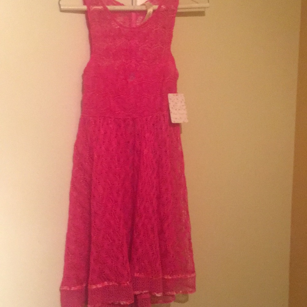 Free people pink dress